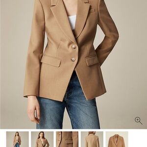 J. Crew Madelyn Classic Tan Blazer